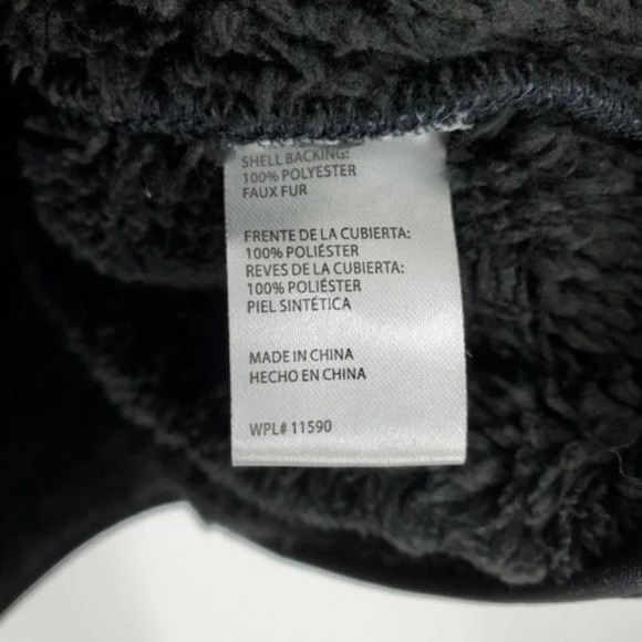 Weatherproof Faux Shearling Lined Funnel Neck Jacket In Ombre Blue Size M NWT - Picture 9 of 9